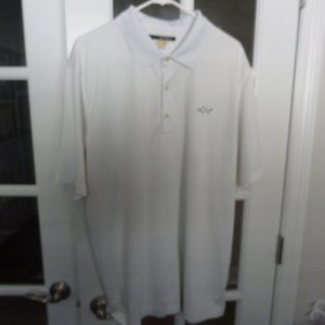 Greg Norman White Golf Polo Men's XXL